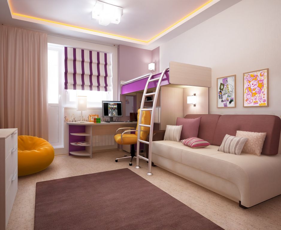 Совмещаем спальню для родителей и детскую зону в одной комнате