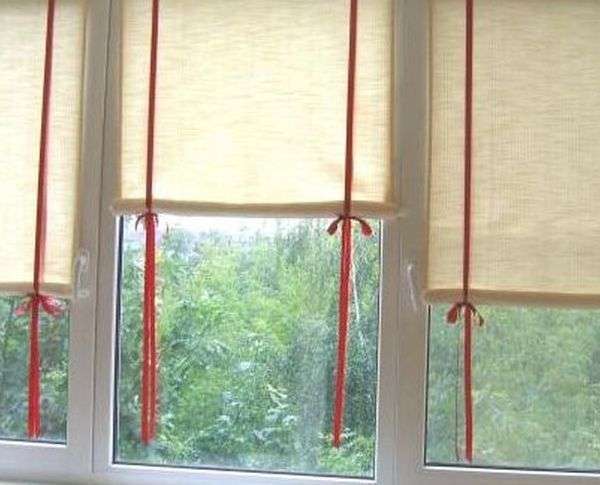 Рулонные шторы своими руками – подробная инструкция
