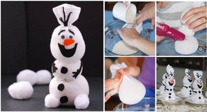 Frozen-Olaf-Sock-Snowman-diy